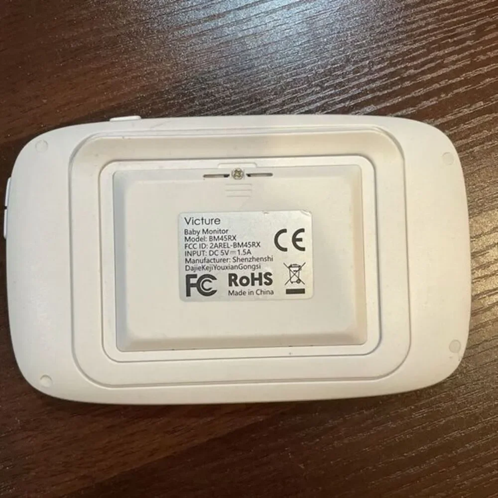 Victure BM45RX Video Baby Monitor No Power‎ Adaptor, Untested, For Part